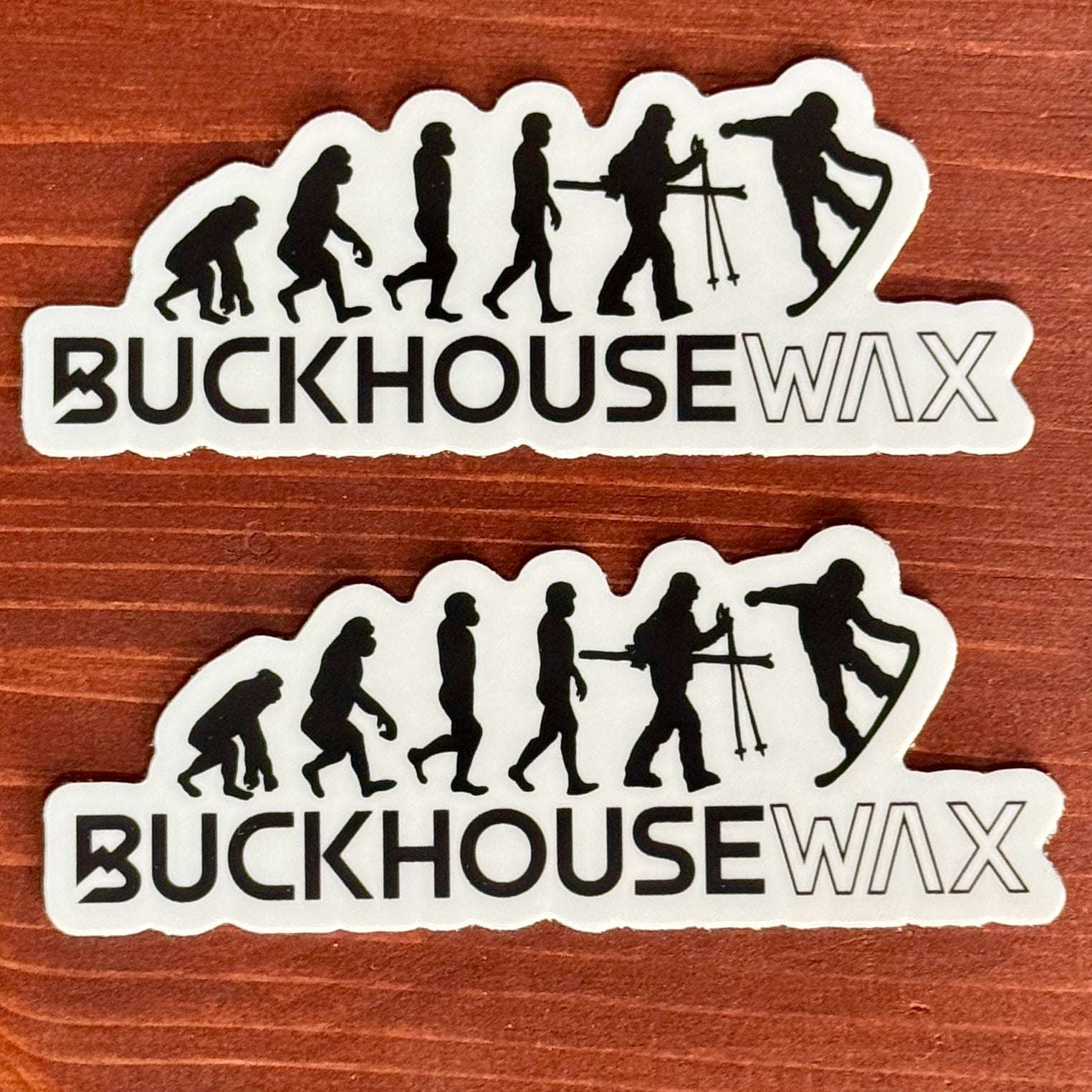 Buckhouse Wax Sticker (2 pack)