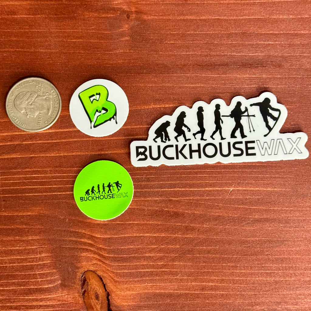 Buckhouse Wax Sticker Pack