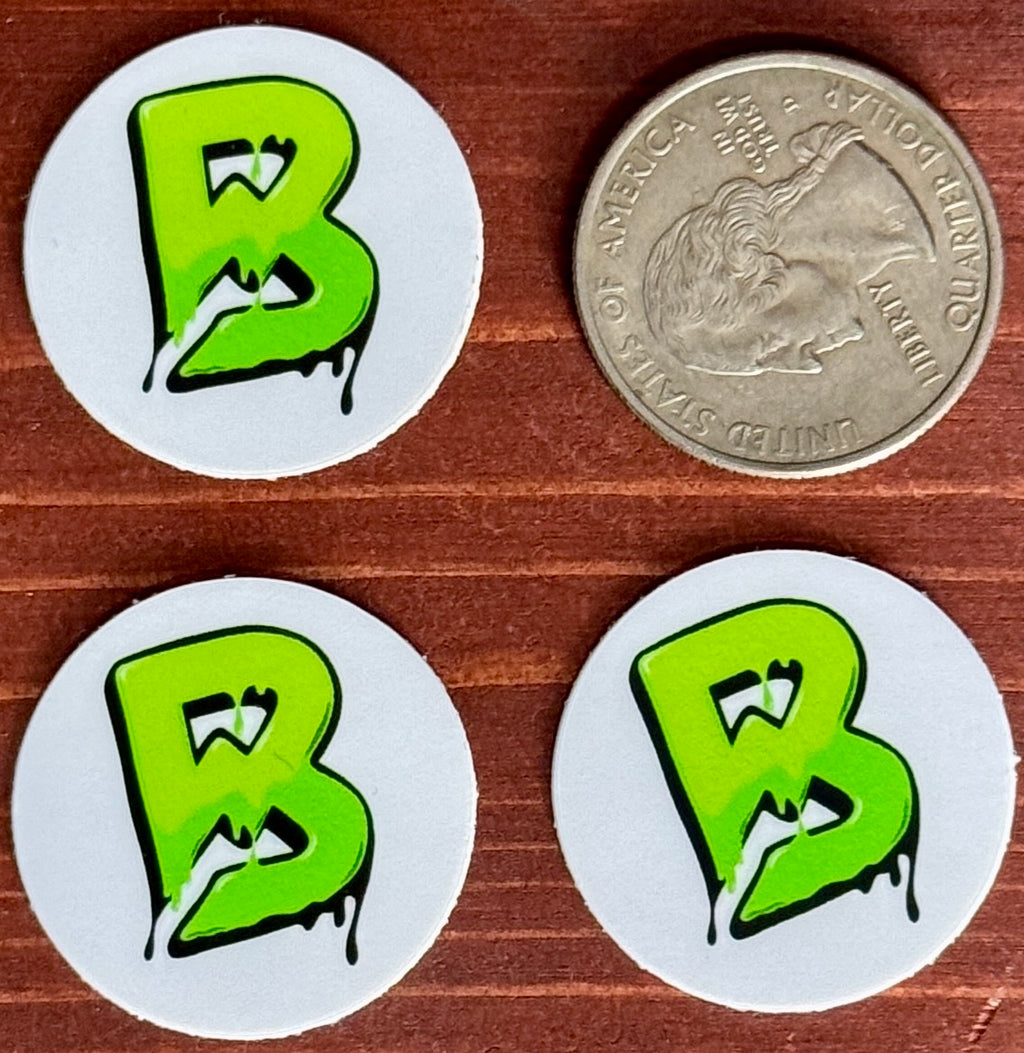 Small Logo Stickers (Pack of 3)