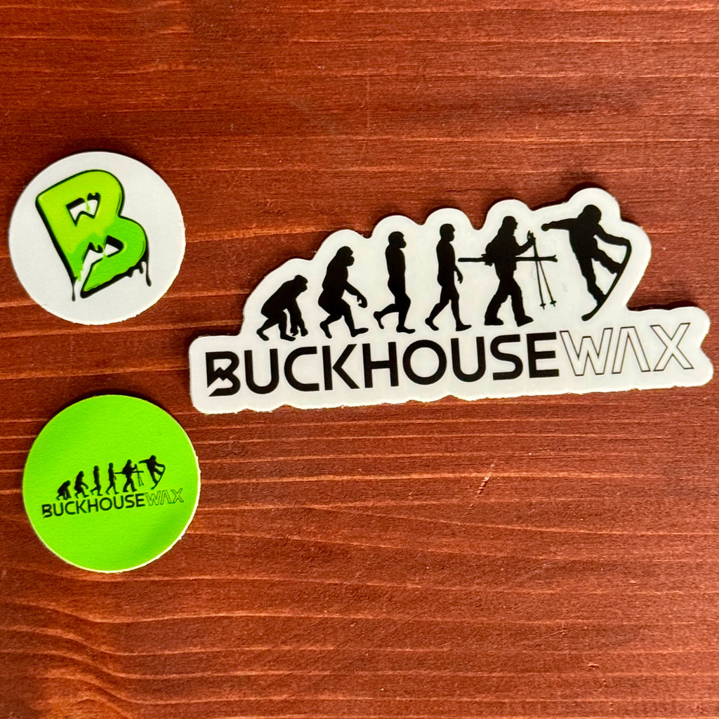 Buckhouse Wax Sticker Pack
